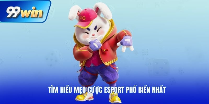 Tìm hiểu mẹo cược esport phổ biến nhất